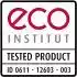 Label Eco institut certifiant la qualité et la conformité du latex naturel aux normes européennes