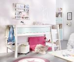 Chambre enfant écologique avec lit mi haut Lifetime