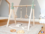 Arche d'éveil en bois pour bébé