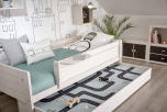 Banquette lit gigogne bois massif Lifetime Kidsrooms