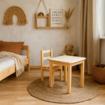 Bureau bébé en bois massif fabriqué en France