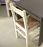 Chaise de bureau enfant en bois massif