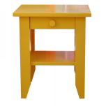 Table de chevet en bois massif nombrueses couleurs
