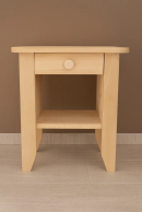 Table de chevet en bois plus naturel Lisb