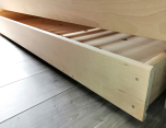 Tiroir en bois massif pour lits Couleurs Bois