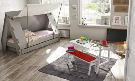 Chambre enfant design Mathy by Bols avec lit tente
