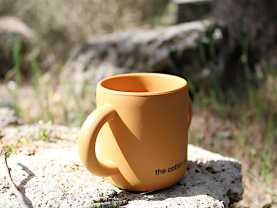 Tasse pour bébé sans BPA avec poignées miel The Cotton Cloud