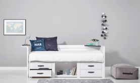 Lit banquette en bois Lifetime Kidsrooms