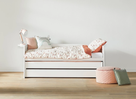 Lit banquette en bois avec rangement Lifetime Kidsrooms