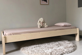 Lit enfant bois style futon Paul