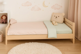 Lit garcon 90x190 cm Basile Jr bas & cocooning