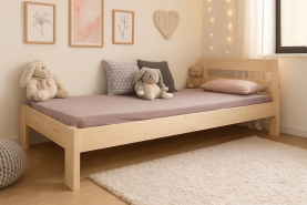 Lit une place Tristan moderne et pratique