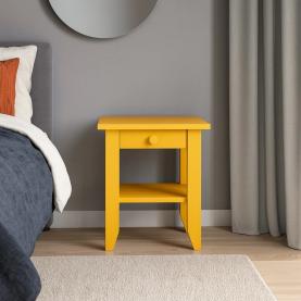 Table de chevet en bois massif 31 finitions