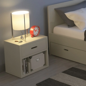 Table de nuit moderne en bois enfant ou ado Madaket