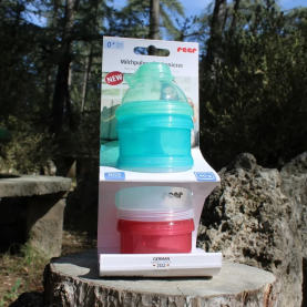 Boîte doseuse lait en poudre bébé 3 compartiments Reer