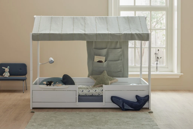 Lit cabane &eacute;volutif 4 en 1 en pin Lifetime kidsrooms