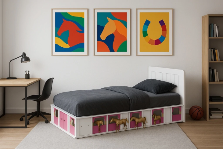 Lit cheval Stable de Mathy by Bols