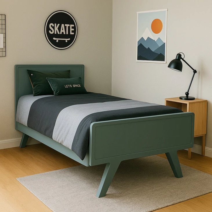 Lit enfant vintage Madavin Mathy by Bols