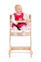 Chaise haute bébé bois massif évolutive