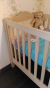 Le lit bébé écologique Lisb 70x140 en bois naturel brut