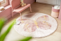 Lit baldaquin Princesse - Tapis Papillon